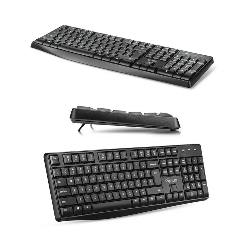 کیبورد و ماوس بی‌سیم جی پلاس مدل GMK-C340D-4
